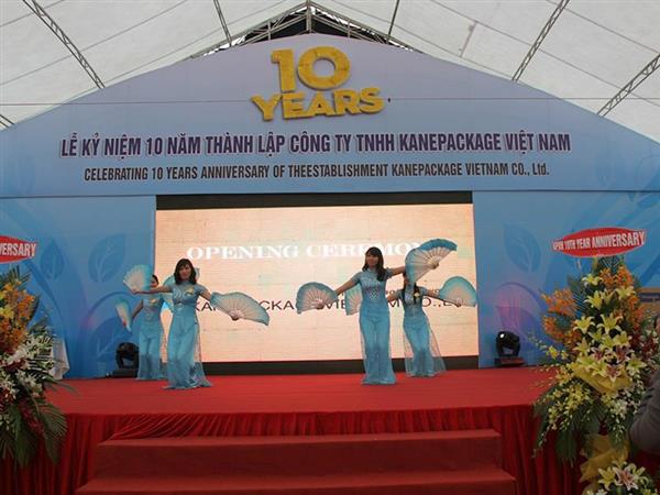 Lễ kỷ niệm 10 năm thành lập Công ty TNHH Kanepackage Việt Nam 16