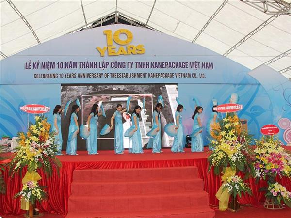 Lễ kỷ niệm 10 năm thành lập Công ty TNHH Kanepackage Việt Nam 20