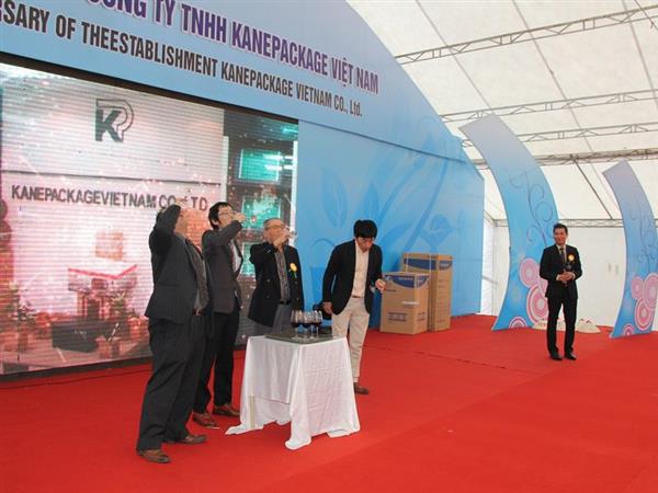 Lễ kỷ niệm 10 năm thành lập Công ty TNHH Kanepackage Việt Nam 5